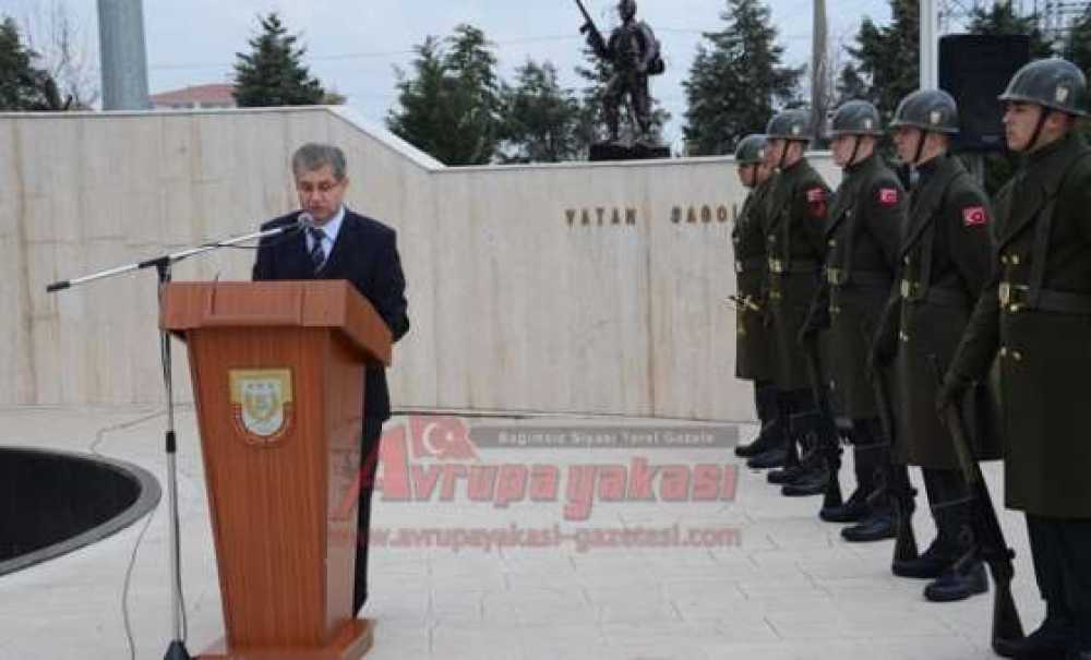 Çorlu Şehitliği'nde Duygu Yüklü Tören