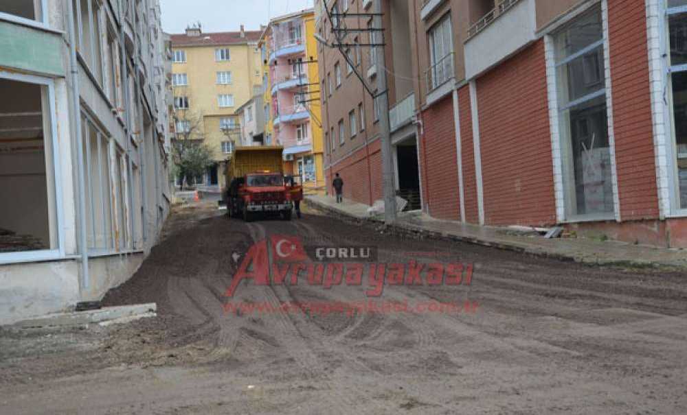 Fen İşleri Kolları Sıvadı