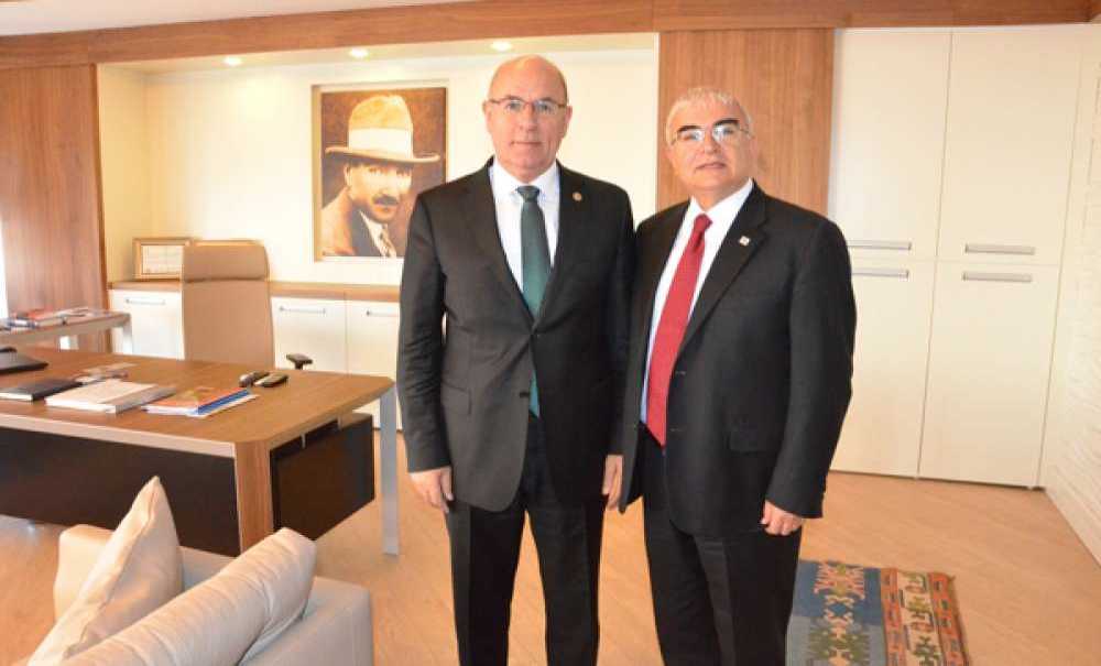 Ak Partili Akgün'den Chp`li Baysan`a Ziyaret