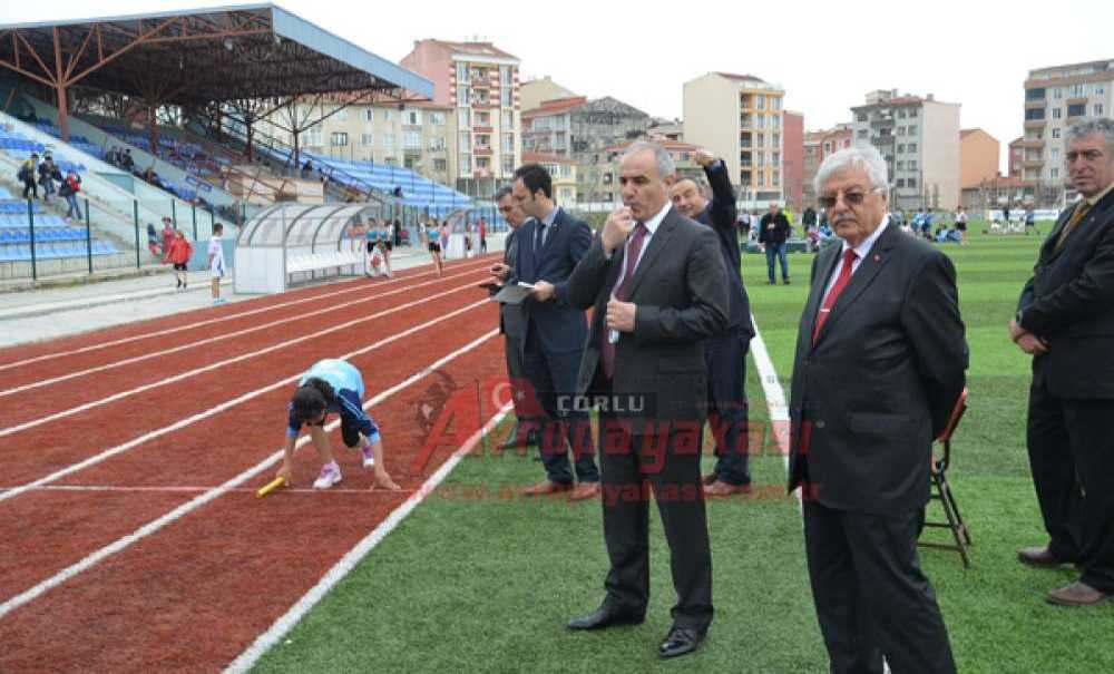 Atletizm İl Birinciliği Çorlu'da Gerçekleştirildi