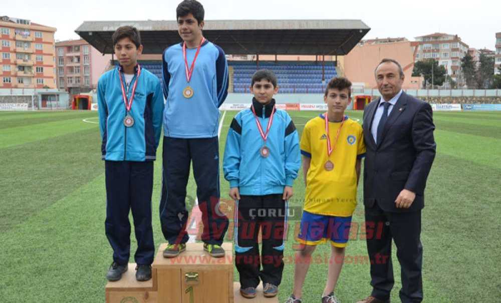 Atletizm İl Birinciliği Çorlu'da Gerçekleştirildi