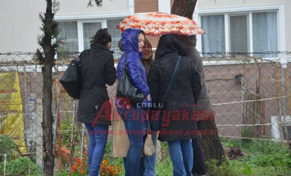 Çorlu Yağmura Yakalandı