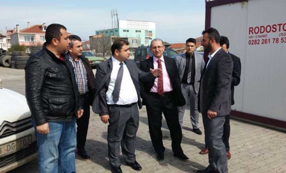 Vali Yardımcısı Şaşmaz`dan Ergene`ye Ziyaret