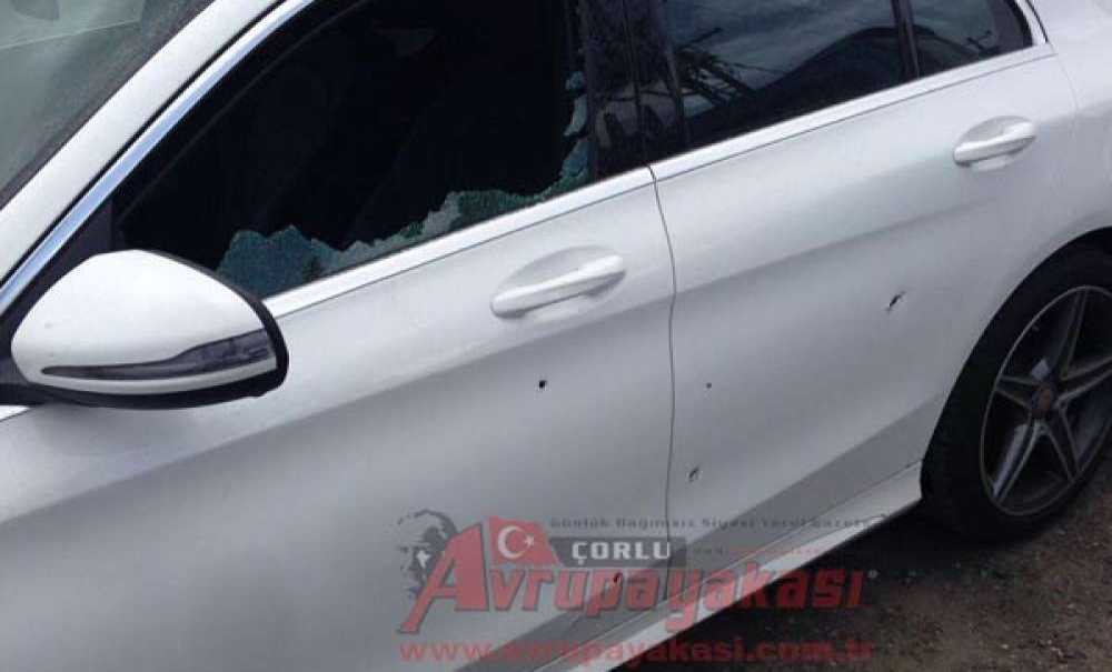 Çorlu`da Futbola Ateş Edildi