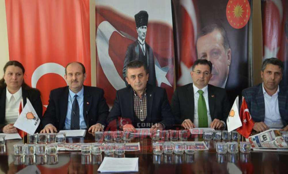 Ak Parti Ergene İlçe Başkanı Mustafa Çalım; “Orada Yapılanı Desteklemiyoruz”