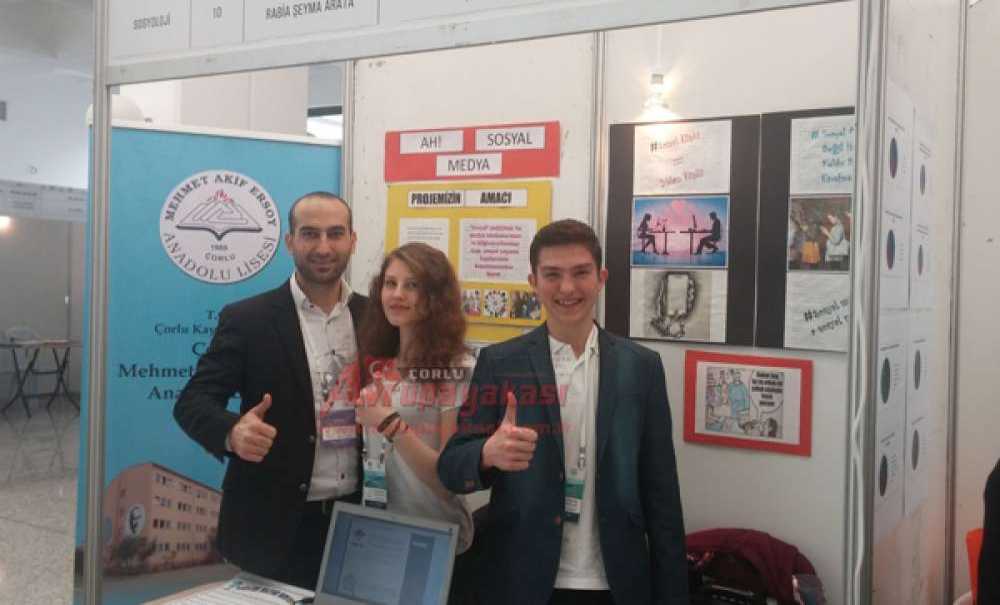 Çorlulu Öğrencilerin Projesi İlk 100'de