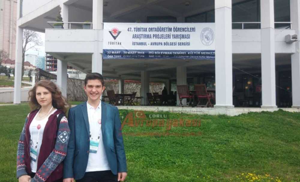 Çorlulu Öğrencilerin Projesi İlk 100'de