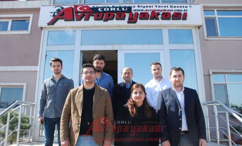 Genç Müsiad`dan Avrupa Yakası Gazetesi`ne Ziyaret