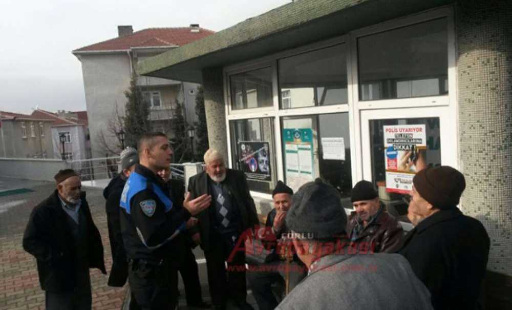 Çorlu Polisinden Dolandırıcılık Tedbiri