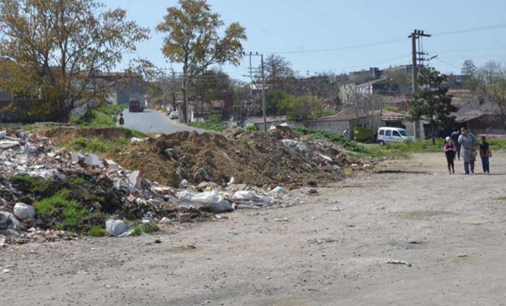 Çorlu'nun Girişi Hafriyat Alanı