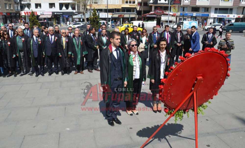 Avukatlar Günü Çorlu'da Kutlandı