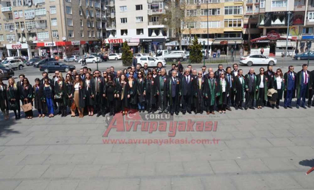 Avukatlar Günü Çorlu'da Kutlandı
