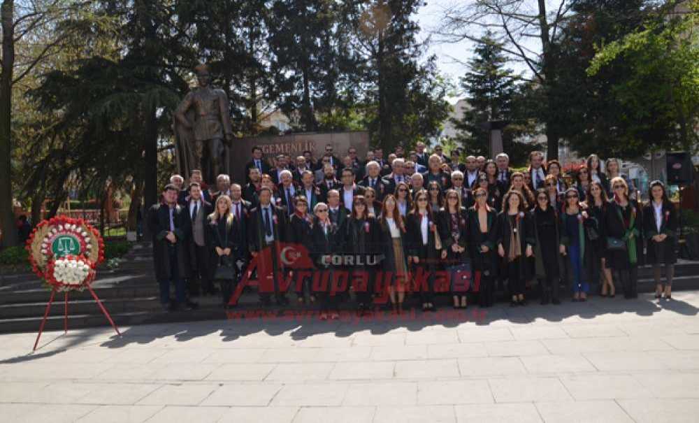 Avukatlar Günü Çorlu'da Kutlandı