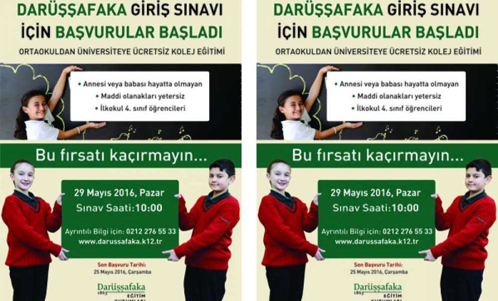 Darüşşafaka Eğitim Kurumları`ndan Çorlu'da Sınav Tanıtım Toplantısı