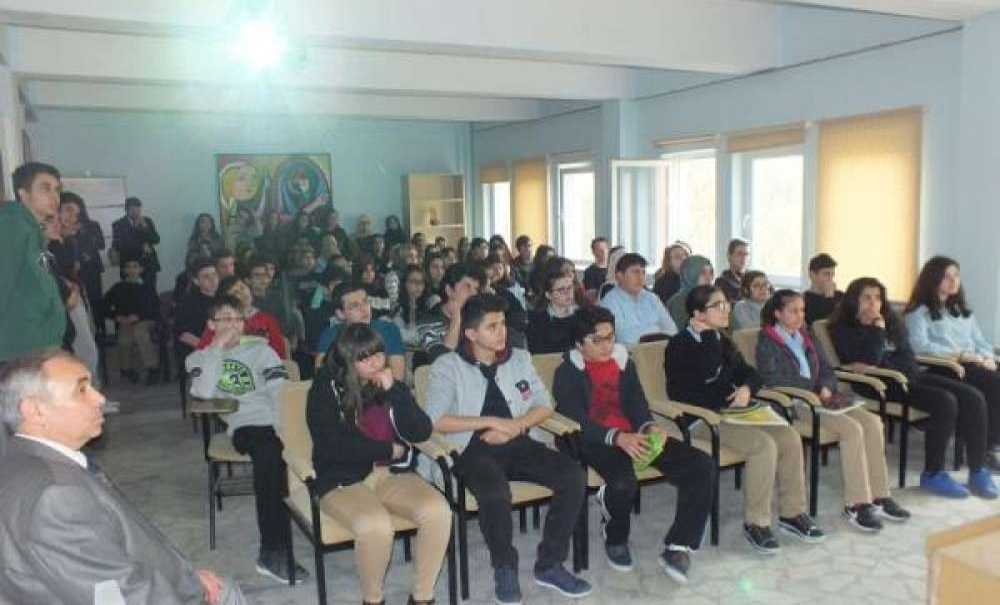 Kur`an Hayat Olsun Projesi Mehmet Akif Ersoy Anadolu Lisesi`nde Tanıtıldı