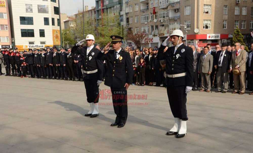 Çorlu Emniyeti'nden 171. Yıl Çelengi
