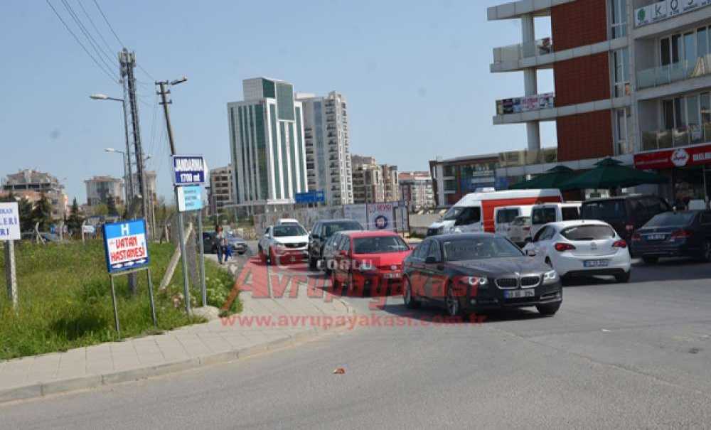 Çorlu`da Trafik Artık Trajik