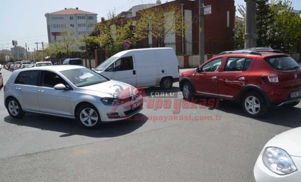 Çorlu`da Trafik Artık Trajik