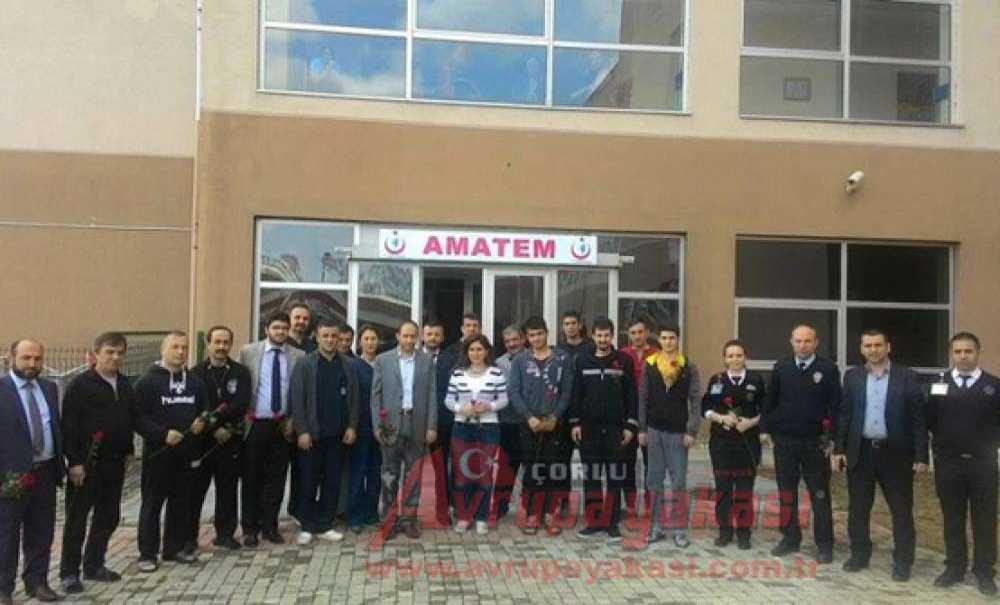 Din Görevlilerinden Çorlu Amatem`e Ziyaret