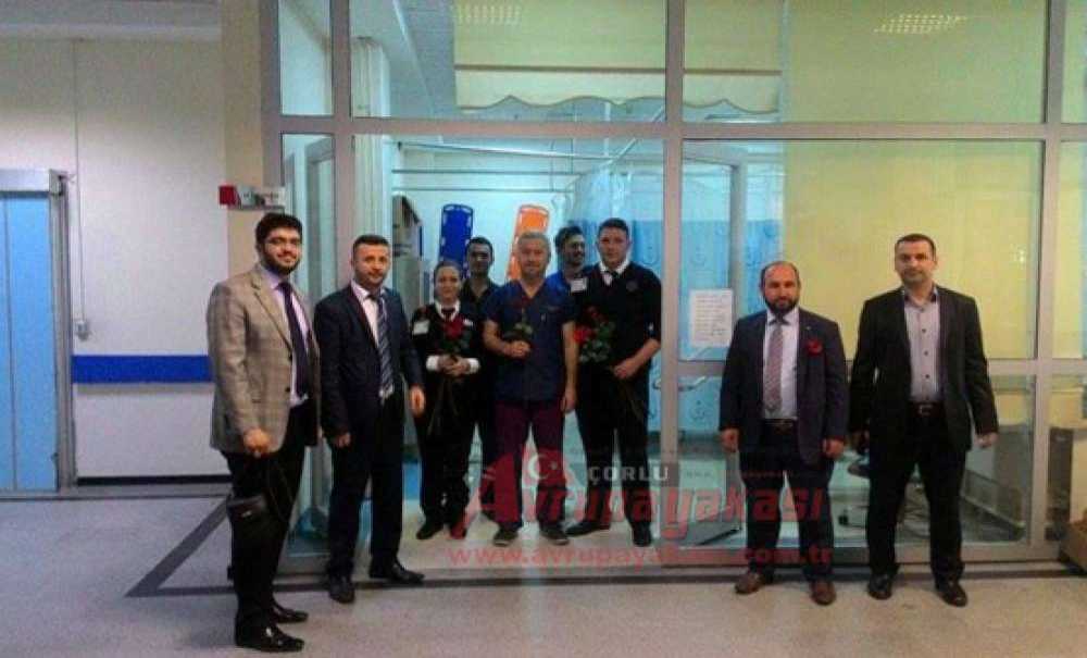 Din Görevlilerinden Çorlu Amatem`e Ziyaret