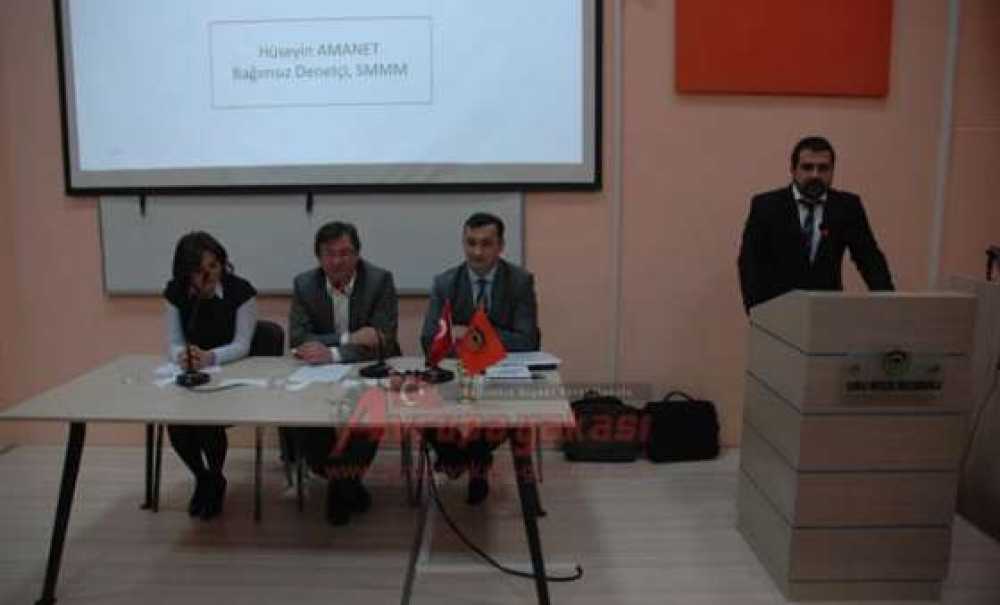 Çorlu Myo`da Muhasebe Konferansı