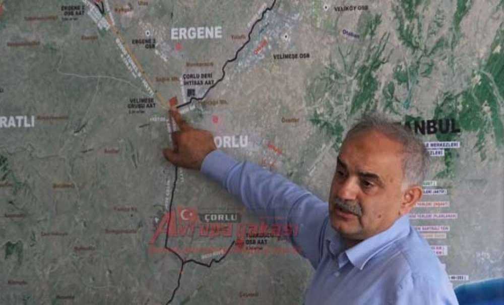 Çorlu Kaymakamı Levent Kılıç;“Türkiye`nin En Büyük Çevre Yatırımı Bu Bölgede Yapılıyor”