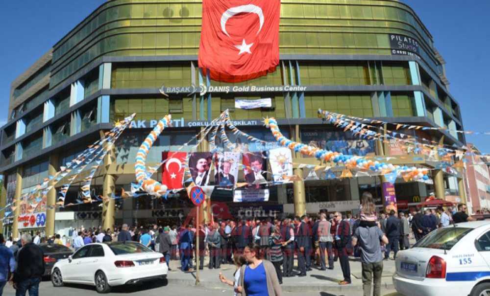 Ak Parti Çorlu İlçe Teşkilatı Yeni Yerinde