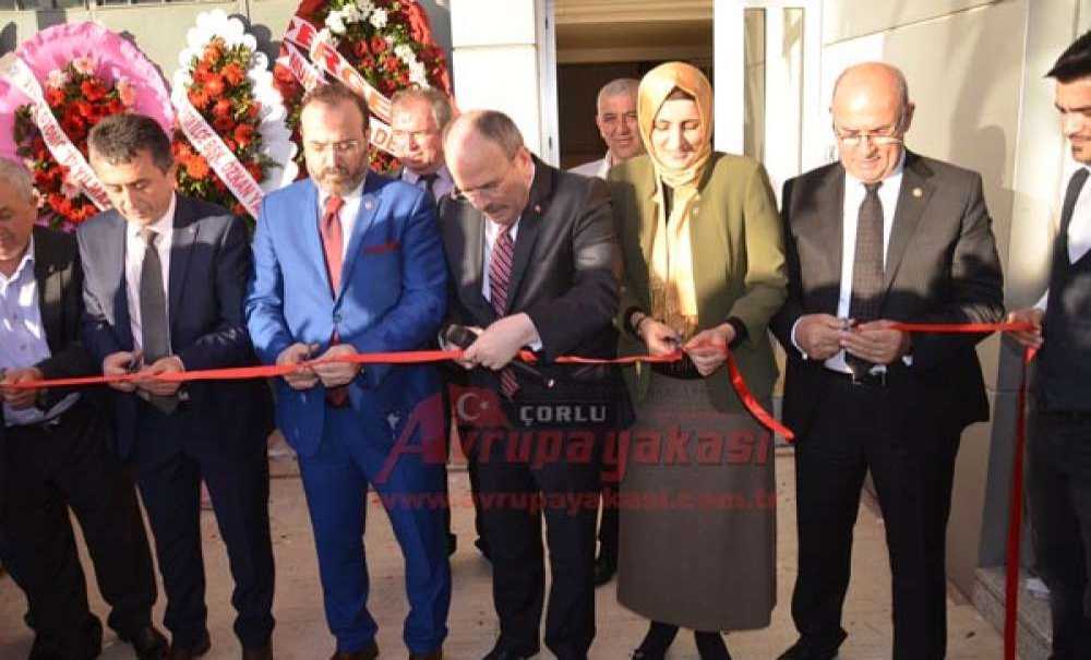 Ak Parti Ergene Yeni İlçe Binası Açıldı