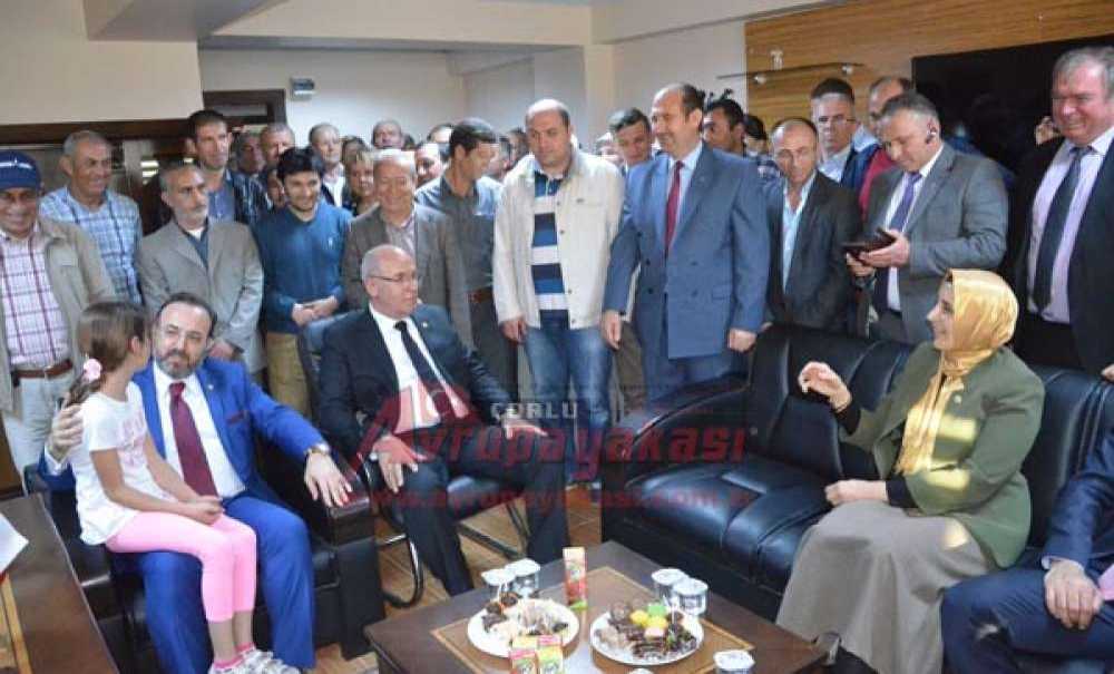 Ak Parti Ergene Yeni İlçe Binası Açıldı