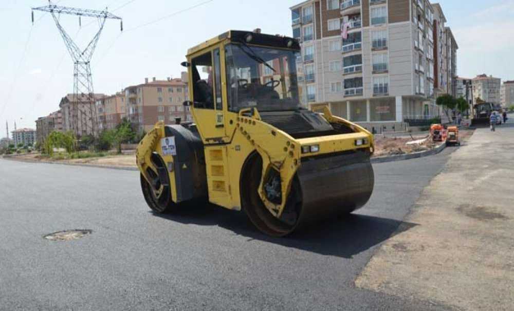 Çorlu Belediyesi Asfalt Sezonunu Alipaşa Mahallesi'nde Açtı