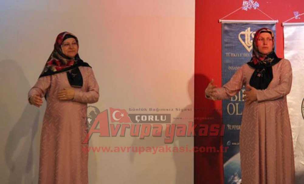 Çorlu Müftülüğü`nden Hz. Peygamber Ve Engelsiz Yaşam Konferansı