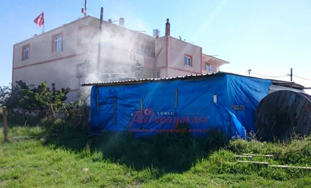 Pamuk Atölyesinde Yangın