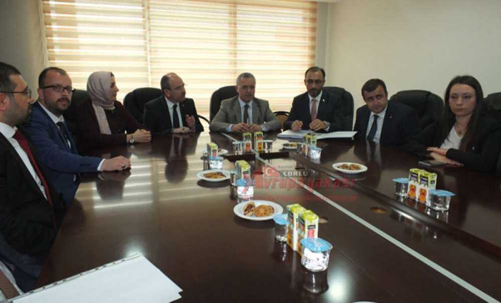 Ak Parti Genel Başkan Yardımcısı Ataş'tan Çorlu'ya Ziyaret