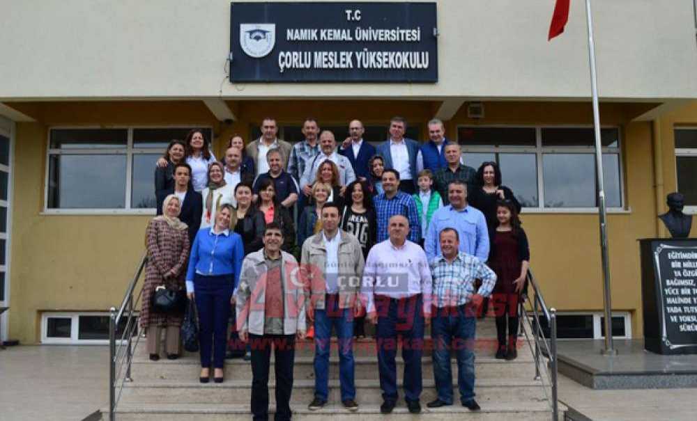 Çorlu Meslek Yüksekokulu`nun İlk Mezunları 26 Yıl Sonra Buluştu