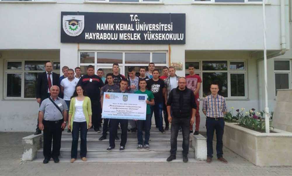 Endüstri Meslek Lisesi`nden Uluslararası İşbirliği Projesi