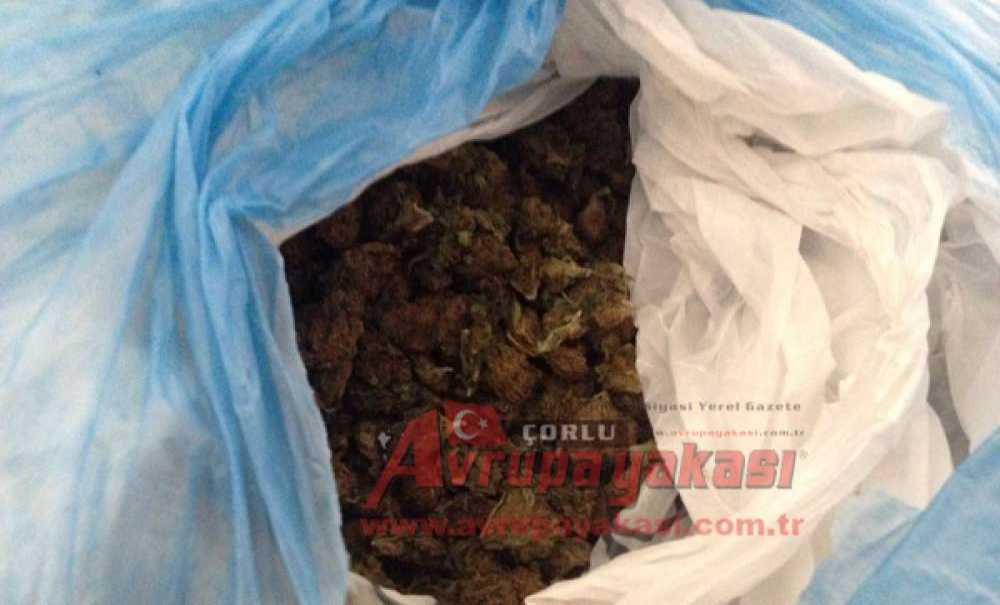 Çorlu`da Yeşil Kokain Ele Geçirildi