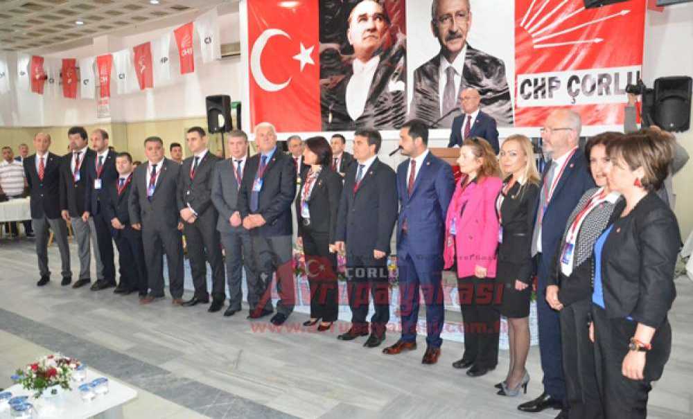 Chp Çorlu Yönetimi Görev Dağılımını Yaptı