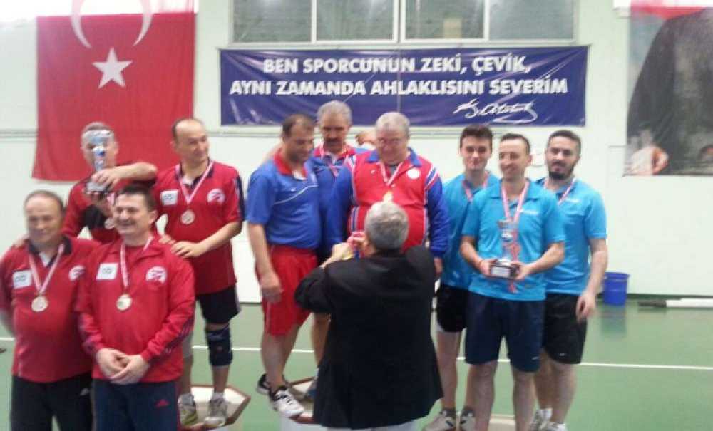 Çbsk`nın Masa Tenisi Takımı İl İkincisi Oldu