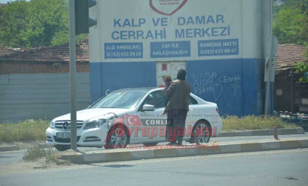 Suriyeliler Çerkezköy Girişinde