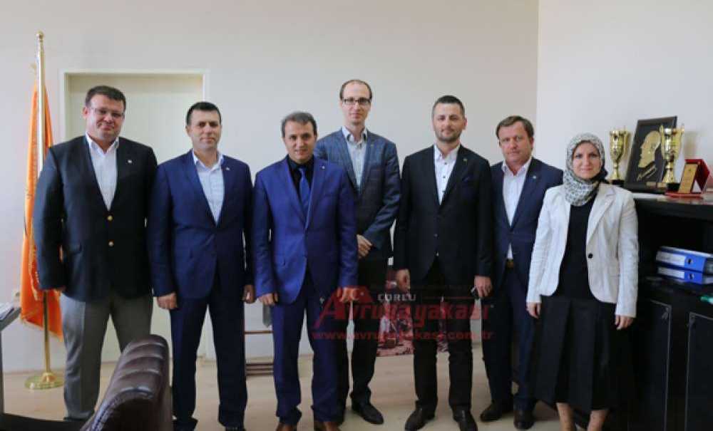 Çerkezköy Tso'dan Çorlu Namık Kemal Üniversitesi'ne Ziyaret