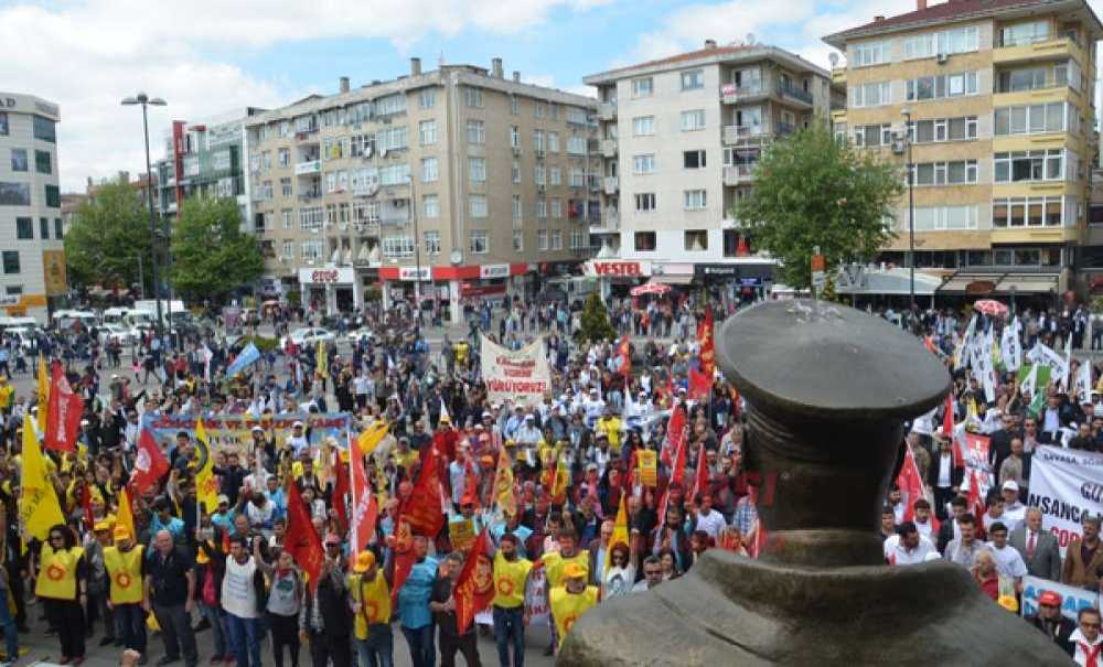 1 Mayıs Çorlu`da Kutlandı