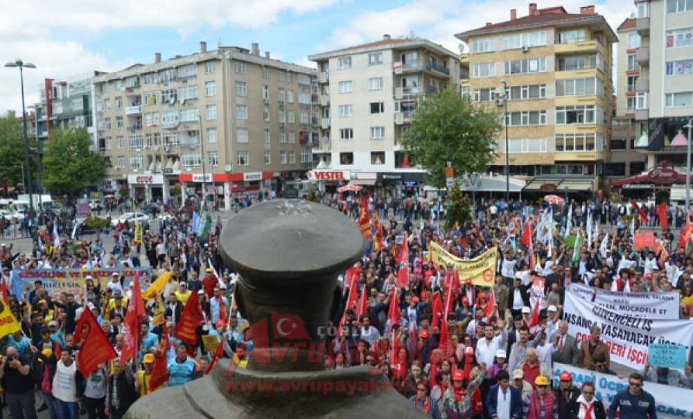 1 Mayıs Çorlu`da Kutlandı