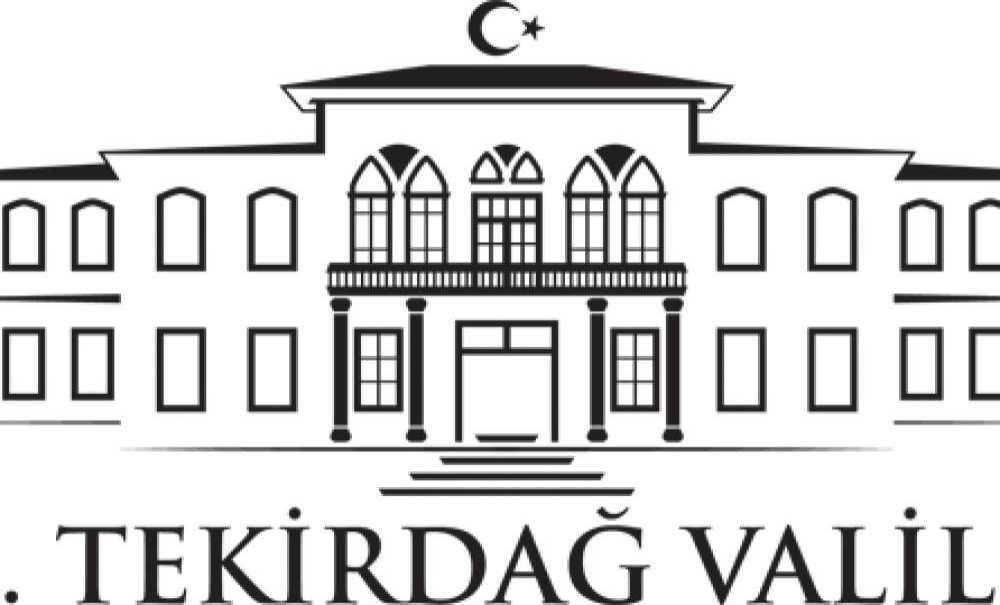 Tekirdağ Valiliği `nden Başsağlığı Mesajı