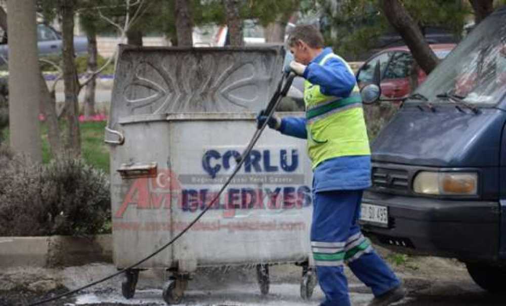 Çöp Konteynırlarında Temizlik