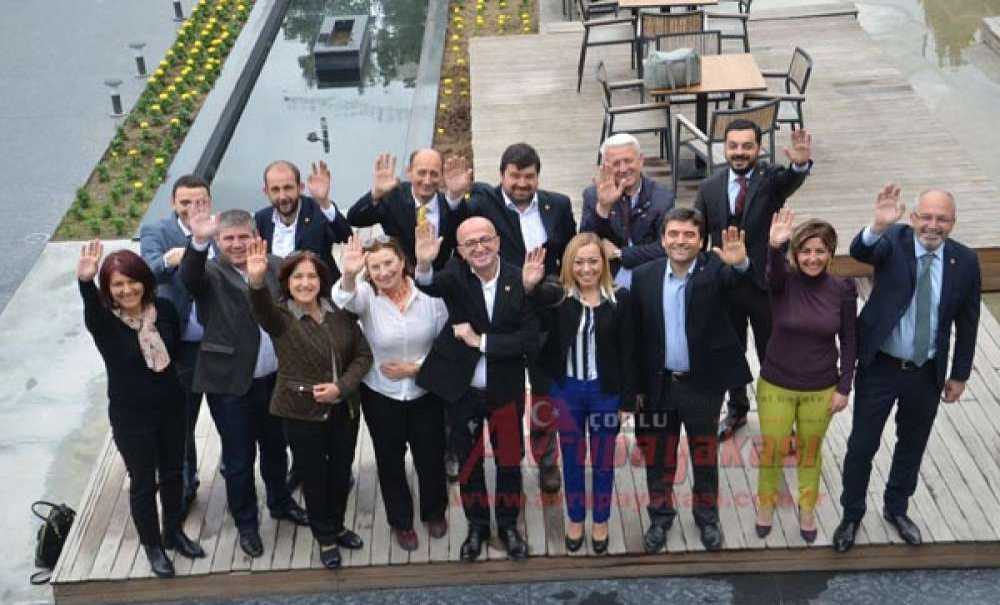 Chp`nin Yeni Yönetimi Basınla Buluştu