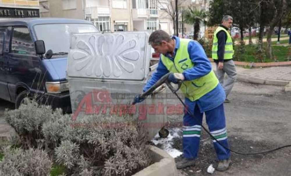 Çöp Konteynırlarında Temizlik