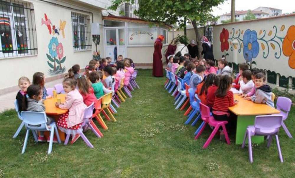 29 Ekim Cumhuriyet Anaokulu`ndan Fatih Kur`an Kursuna Ziyaret