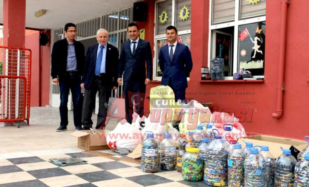 Atık Pil Toplama Yarışması Tamamlandı