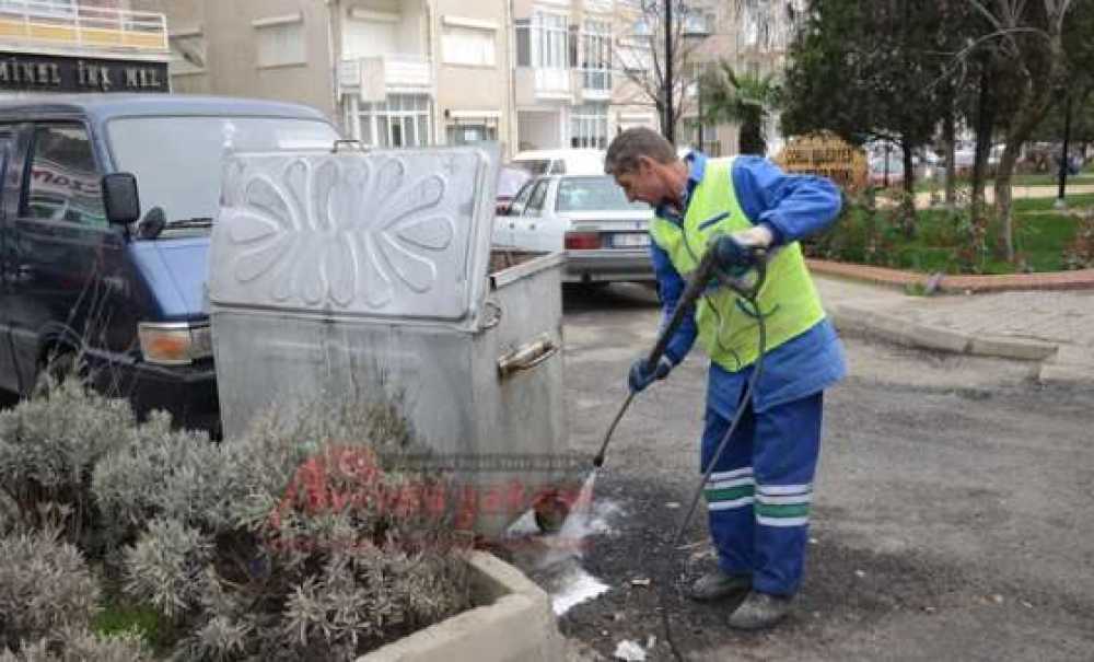 Çöp Konteynırlarında Temizlik