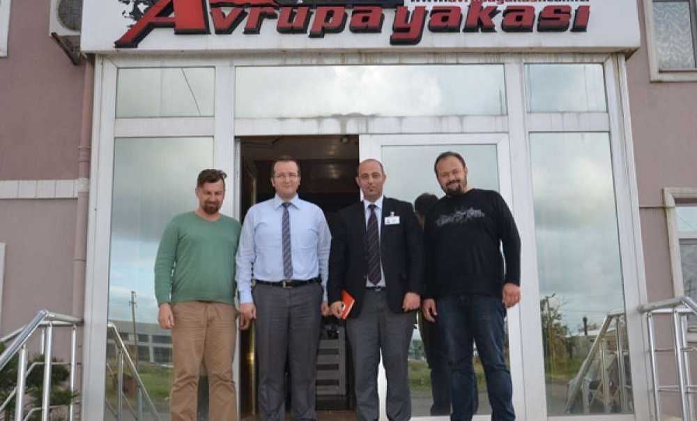 İrmet Hastanesi'nden Avrupa Yakası Gazetesi'ne Ziyaret